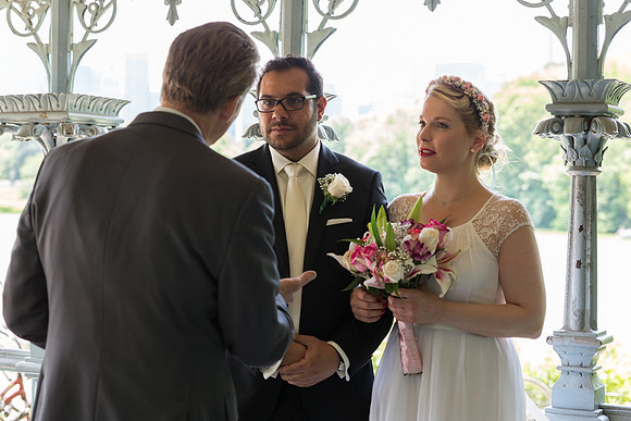 Wedding Cermony, Central Park, New York