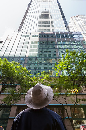 Looking Skyward, New York City