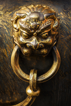 Water Vessel Feature, Forbidden City, Beijing, China
