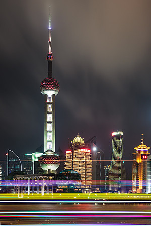 The Pudong Skyline, Shanghai, China