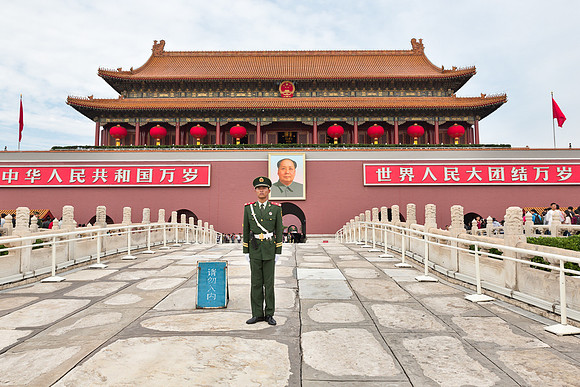 Military Guard, Tiananmen Square, Beijing, China