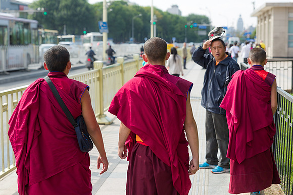 Buddhist Monks, Beijing, China