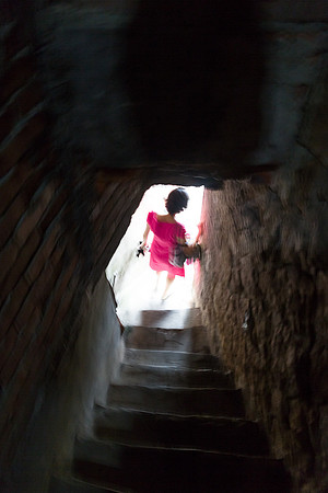 Woman in a Pink Dress, Jinguashi, New Taipei City, Taiwan