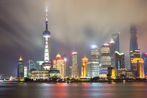 The Pudong Skyline, Shanghai, China