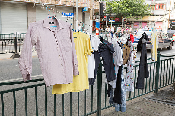 Clothes Line, Shanghai, China