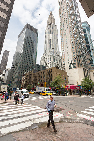 Coffee and a Cigarette, Midtown, Manhattan, New York