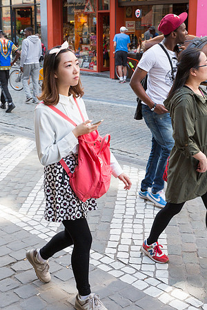 Hip Aisan Girl, Brussels, Belgium