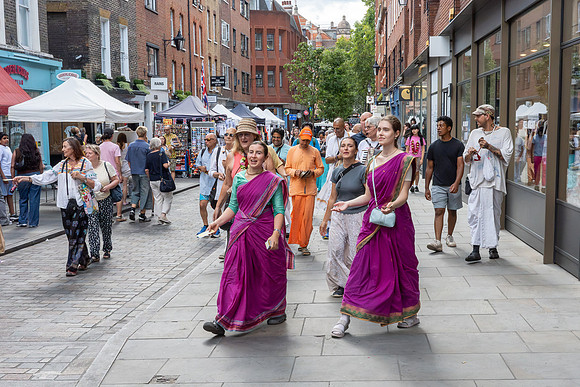 Hare Krishna's, London