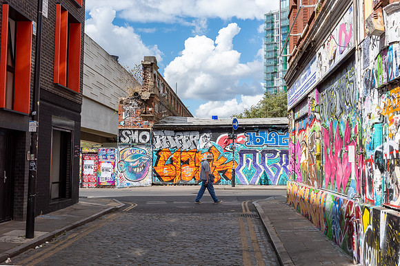 Lone Photographer, Brick Lane, London