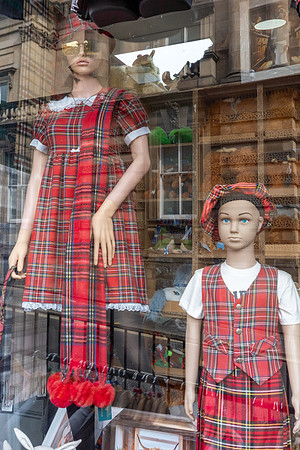 Mannequins in Tartan, Edinburgh