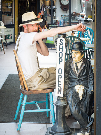 Phone Call, Antique Shop, Kinsale, Cork