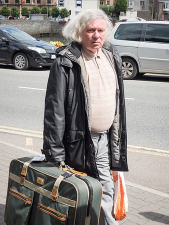 Catching a Bus, Kinsale, County Cork