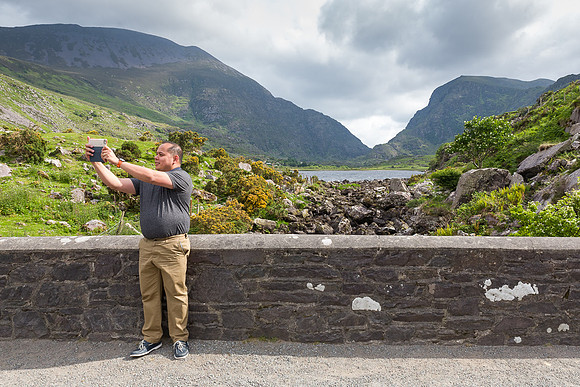 Selfie, Gap of Dunloe, Killarney, County Kerry, Irealnd