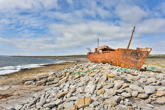 The Plassy Wreck, Inisheer, Aran Islands