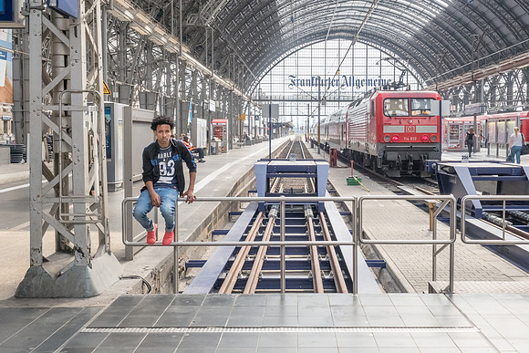 Frankfurt Train Station, Germany