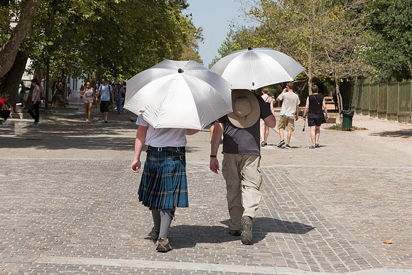 Silver Umbrellas, Athens