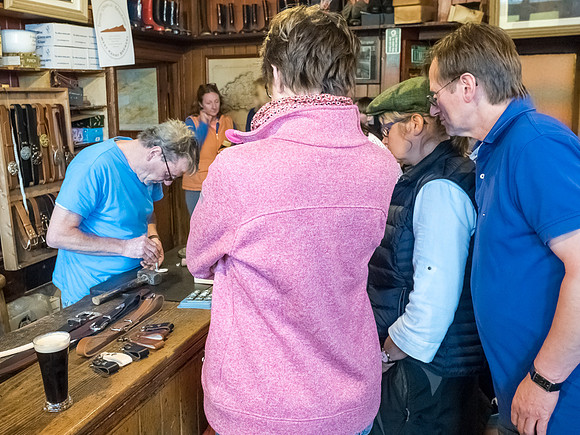 Belt Maker, Dick Mack's, Dingle, County Kerry