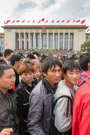 Not Welcome, National Day, Tiananmen Square, Beijing, China