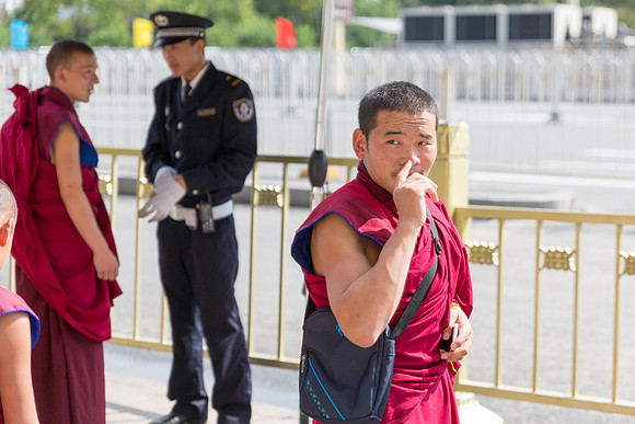Buddhist Monk's, Beijing, China