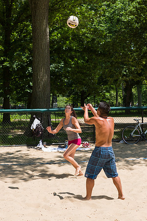 Volleyball, Central Park, New York City