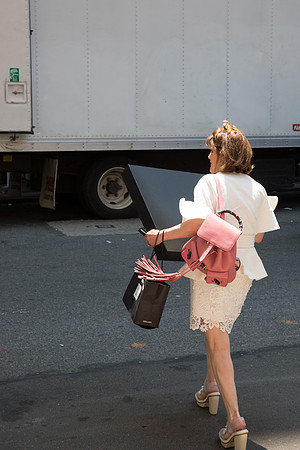 Saks Shopper, Fifth Avenue, New York