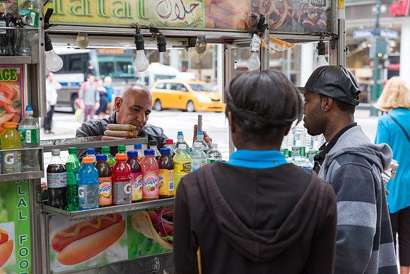 Hot Dog Stand, New York City