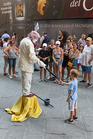 Street Performer, Florence, Italy