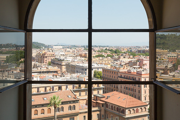 View of Rome, Vatican Museum, Vatican City