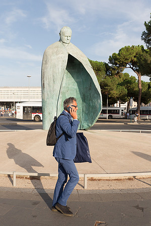 Monument to Pope John Paul II, Rome, Italy