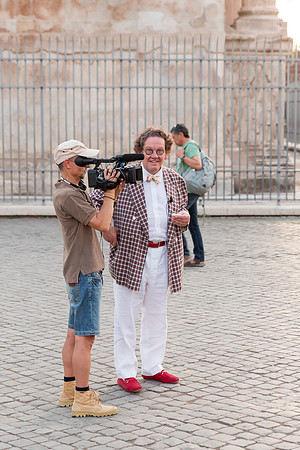 Dapper Dan, Colosseum, Rome, Italy