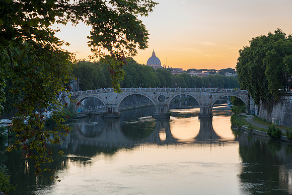 View of St Peters, Rome