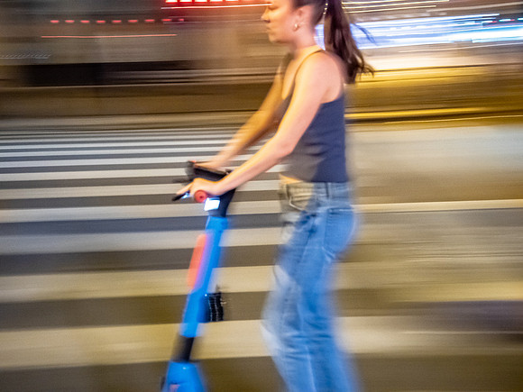 Scooter Girl, Paris, France