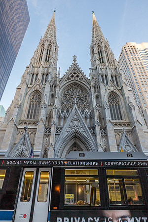 Privacy is a Myth, St. Patrick's Cathedral, 5th Ave, New York