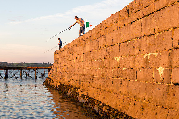 Fishing, Glin Pier