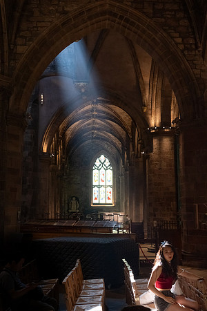 Ray of Light, St. Giles Cathedral, Edinburgh